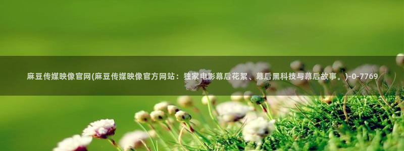 麻豆视频 官方入口：麻豆传媒映像官网(麻豆传媒映